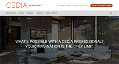 Desktop Screenshot of cedia.org