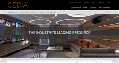 Desktop Screenshot of cedia.co.uk
