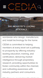 Mobile Screenshot of cedia.co.uk