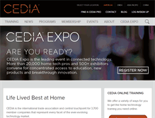 Tablet Screenshot of cedia.net