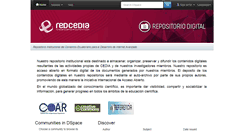 Desktop Screenshot of dspace.cedia.org.ec