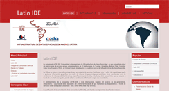 Desktop Screenshot of latinide.cedia.org.ec