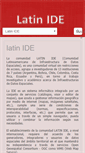 Mobile Screenshot of latinide.cedia.org.ec