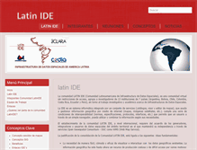 Tablet Screenshot of latinide.cedia.org.ec